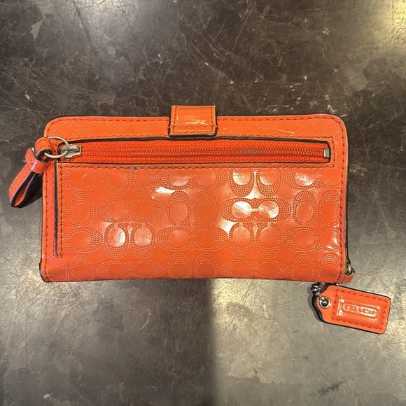 Coach wallet orange - Picture 2 of 3